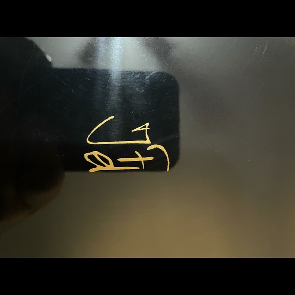 Large signed lacquer valet tray Vietnam art. - Picture 5 of 6